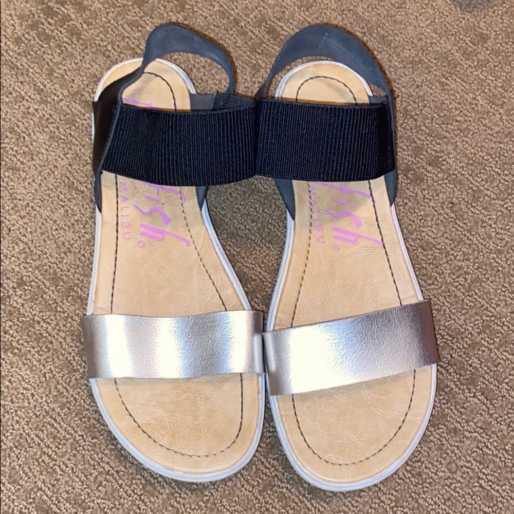 Blowfish Malibu modern platform sandals